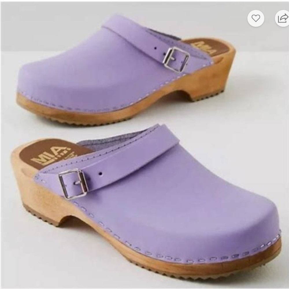 MIA Alma Clogs in Lilac Size 37 ~ US 7 ~ NEW